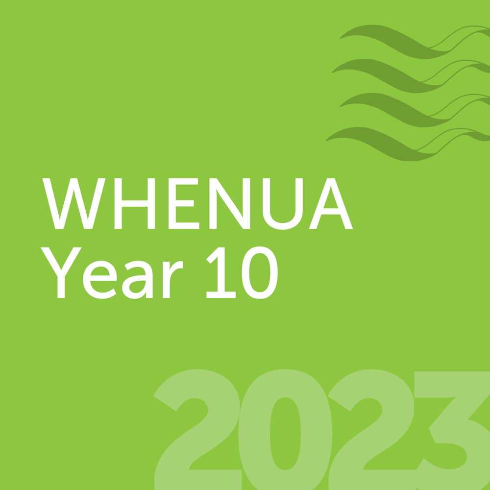 Year 10 Whenua
