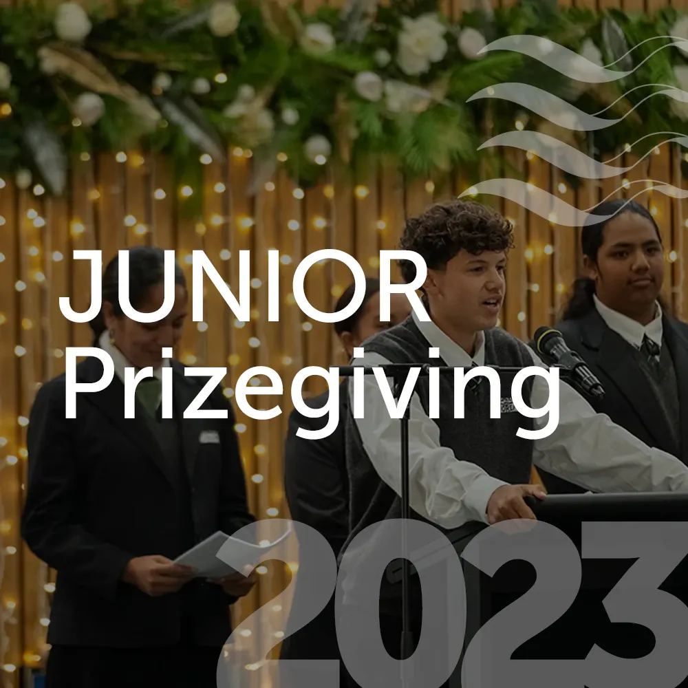 Junior Prize Giving